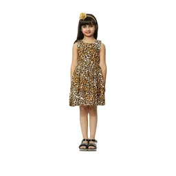 Shahina Fashion Girls Knee Length Frock Dress-picture-49