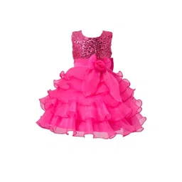 Shahina Fashion Girl's Knee Length Party Dress-picture-58