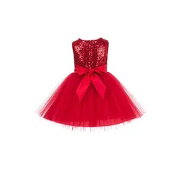 Shahina Fashion Girl's Knee Length Sequin Birthday Dress-picture-51
