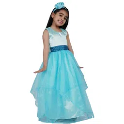 Shahina Fashion Girls Layered Maxi Gown-picture-27