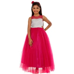 Shahina Fashion Girls Sequinned Party Gown-picture-47