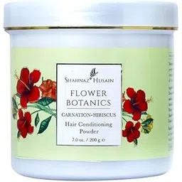 Shahnaz Husain Flower Botanics Carnation- Hibiscus Hair Powder | 200g-picture-27