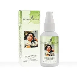 Shahnaz Husain Shacover Natural Cream Foundation, 50 G, Gold,Full Coverage For All Skin Types, 1 Count-picture-27