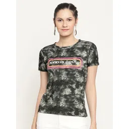 SHAHVEER CREATION Women Printed T-shirt image 1