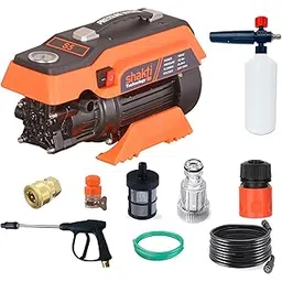 Shakti Technology S5 High Pressure Car Washer Machine 1900 Watts, Pressure 125 Bar, 8L/Min Flow Rate and 10 Meter Hose Pipe with Professional 1L Foam Cannon Snow Lance-picture-18