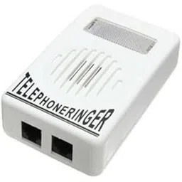 Shakti Telecom Extra-Loud Telephone Ringer Strobe Light Flasher Bell Ringer Phone Ringing Help Ringers Ringtones Amplifier (Pack of 2)-picture-26