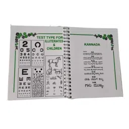 Shakuntla Near Vision White Chart Book for Eye Test-image-0