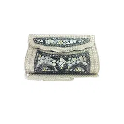 SHAKUNTLA VINTAGE Multicolor Clutch-picture-37