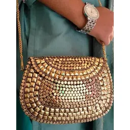 SHAKUNTLA VINTAGE Multicolor Clutch-picture-28