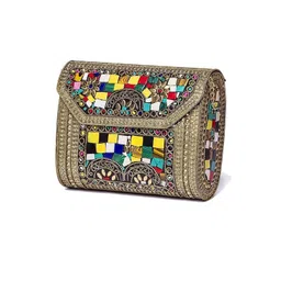 SHAKUNTLA VINTAGE Multicolor Clutch-picture-39