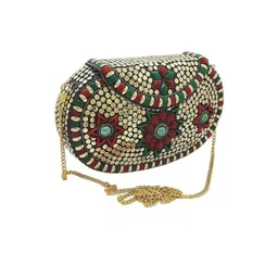 SHAKUNTLA VINTAGE Multicolor Clutch-picture-30