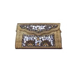 SHAKUNTLA VINTAGE Multicolor Clutch image 3