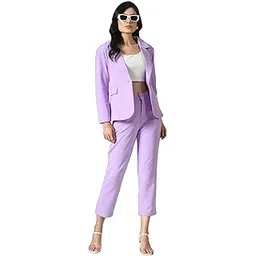 shakuntlam fashion house Women's Cotton Blend Printed Blazer Pant and Camisole Set | 3-Piece Formal & Casual Office Wear Suit | Stylish Western Outfit for Business, Party & Daily Use-picture-30