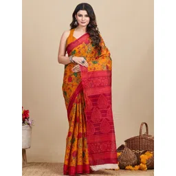 SHANVIKA Floral Printed Pure Cotton Saree-picture-39