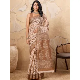 SHANVIKA Floral Pure Cotton Handloom Saree-picture-36