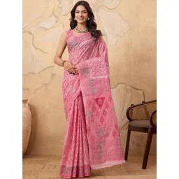 SHANVIKA Floral Pure Cotton Handloom Saree-picture-38