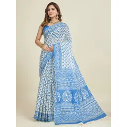 SHANVIKA Floral Pure Cotton Saree-picture-33