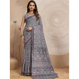 SHANVIKA Paisley Pure Cotton Handloom Saree-picture-36