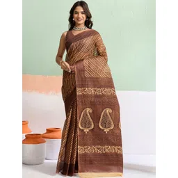 SHANVIKA Paisley Pure Cotton Saree-picture-23