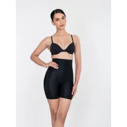 Shapercult Black Cotton Polyblend Solid Shapewear-picture-41