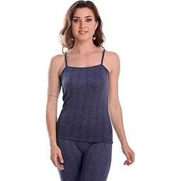 shaperx Women's Cotton Thermal Wear Spaghetti/Sleeveless Top Pack of 1-picture-42
