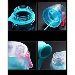 sharpnal Plastic Mist Spray Water Bottle for Sports Outdoor Cycling 600 ml Bottle image 4