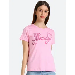 shashvi Women Rose Typography Printed T-shirt-picture-19