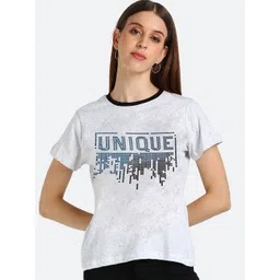 shashvi Women White Typography Printed T-shirt-picture-40