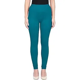 shasmi Women's High Rise Cotton Stretch Skin Fit Chudidar Full Length Leggings-picture-19