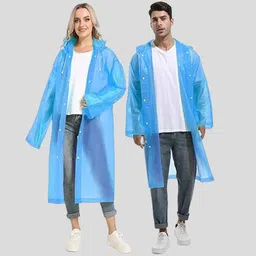 shatviks Solid Women Raincoat image 1