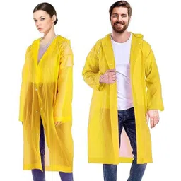 shatviks Solid Women Raincoat image 1