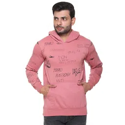 SHAUN Men Printed Hooded Sweatshirt-picture-34