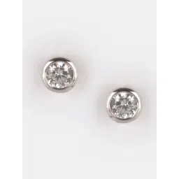 Shaya 3 mm Stone See You Again Earrings in 925 Silver-picture-44