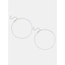 Shaya 925 Silver Anklets for Women-image-15