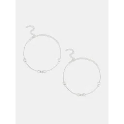 Shaya 925 Silver Anklets for Women-image-13