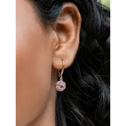 Shaya 92.5 Sterling Silver Cherry Blossom Earrings for Women-picture-43