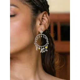 Shaya 92.5 Sterling Silver Ekatra Dangler Earrings for Women-picture-48