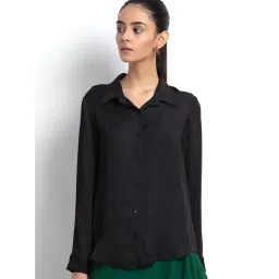 SHAYE Black Regular Fit Shirt-picture-37