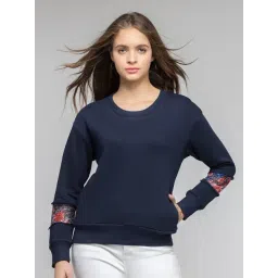 SHAYE Blue Printed Pullover-picture-16