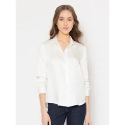 SHAYE White Full Sleeves Shirt-picture-20