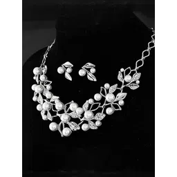 Shayna Silver-Plated Alloy Jewellery Set-picture-42