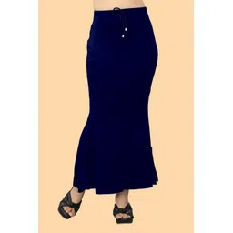 SHAYONAM SH._Fish_Navy Blue_S_Saree Shapewear shapewear petticoat For Women Lycra Blend Petticoat-picture-12