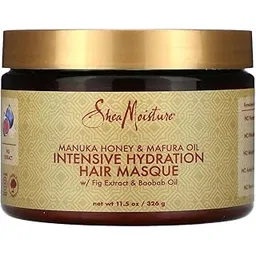 SHEA MOISTURE Intensive Hydration Honey & Mafura Oil Masque For Dry Hair, 354Ml,1 Count-image-17