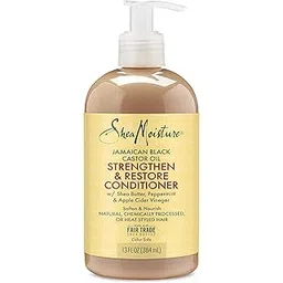Shea Moisture Jamaican Black Castor Oil Grow & Restore Rinse Out Conditioner, 384 ml-image-4
