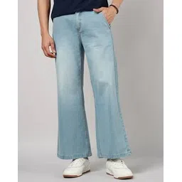 Shein Ankle Length Fly With Button Closure Mid Wash Jeans-picture-21