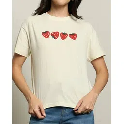 Shein Drop Shoulder Graphic Chest Print Crew Tshirt-picture-16