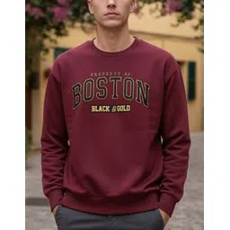 Shein Drop Shoulder Typographic Chest Print Crew Sweatshirt-picture-24