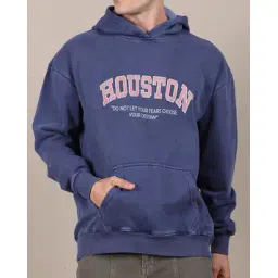 Shein Drop Shoulder Typographic Chest Print Hoodie-picture-46