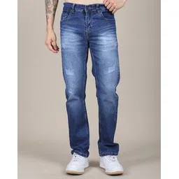 Shein Full Length Distressed Mid Wash Jeans-picture-25