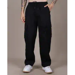 Shein Full Length Elasticated Drawstring Waist Cargo Pants-picture-44